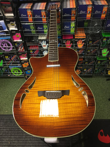 Crafter SA-TMVS L/H semi acoustic guitar left hand model - made in Korea