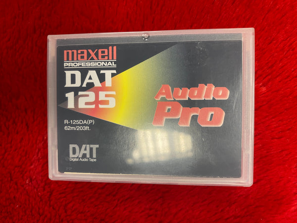 DAT Maxell DM-120 2 PACK Digital Audio Tape - Factory Sealed - AbuMaizar  Dental Roots Clinic