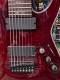 Schecter C-8 Hellraiser in black cherry - Made in Korea S/H