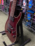 Schecter C-8 Hellraiser in black cherry - Made in Korea S/H