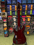 Schecter C-8 Hellraiser in black cherry - Made in Korea S/H