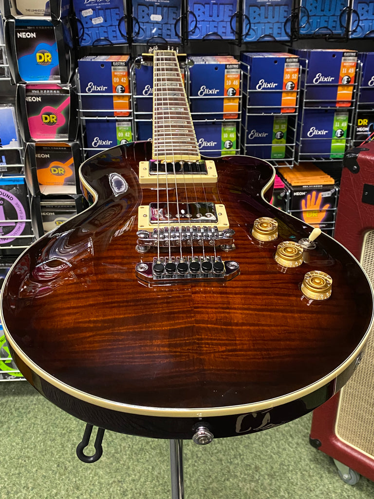 Ibanez ARC300 Artist Series electric guitar in dark violin sunburst S/H