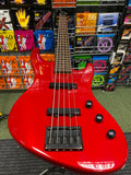 Guild Pilot SB605 bass guitar in red - Made in USA S/H