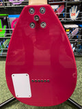 Vox Mini MKIII travel guitar teardrop shape in loud red finish