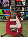 Vox Mini MKIII travel guitar teardrop shape in loud red finish