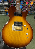 Aria Pro II PE500 guitar in tobacco sunburst - Made in Japan S/H