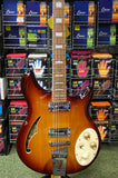 Italia Rimini 6 string in honey sunburst finish - Made in Korea