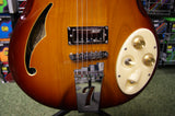 Italia Rimini 6 string in honey sunburst finish - Made in Korea