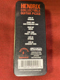 Dunlop Hendrix pick gift tin JHPT07M Hear my Music - 12 medium picks