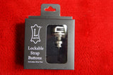 Levys lockable strap buttons nickel