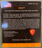 DR Neon NOA-12 orange coated acoustic guitar strings 12-54