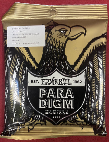 Ernie Ball 2086 Paradigm 11-52 acoustic guitar strings