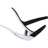 Golden Gate Spring Action Guitar Capo Silver and Black