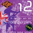 Rotosound R12 electric guitar strings 12-52 (3 PACKS) - Made in England - Includes an extra top E string free!