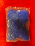 Guitar picks .85mm blue nylon (pack of 50)