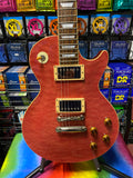 Tokai Loverock guitar in quilted translucent fuschia - Made in Japan S/H