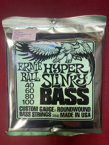 Ernie Ball 2841 Hyper Slinky bass guitar strings 40-100