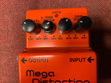 Boss MD-2 Mega Distortion instrument pedal S/H