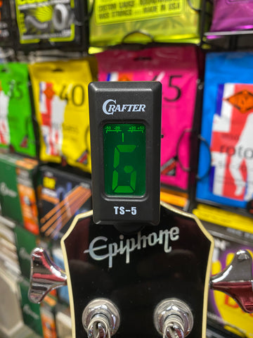 Crafter TS-5 clip on chromatic instrument tuner