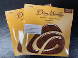 Dean Markley signature series 2006 vintage bronze 13-56 medium acoustic guitar strings  (2 PACKS)