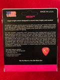 DR Neon NPE-9 Pink coated electric guitar strings 9-42