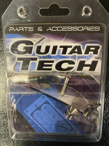 Guitar Tech GT548 strap buttons chrome for guitar (pair)