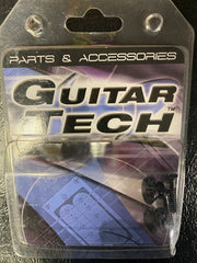 Guitar Tech strap buttons black for guitar black (pair)