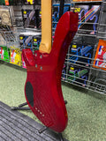 Samick Bass guitar in red (Made in Korea) S/H