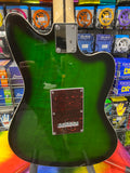 Revelation RJT-60 M TL semi acoustic guitar in greenburst Left Hand