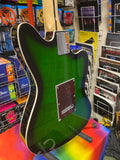 Revelation RJT-60 M TL semi acoustic guitar in greenburst Left Hand