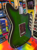 Revelation RJT-60 M TL semi acoustic guitar in greenburst Left Hand