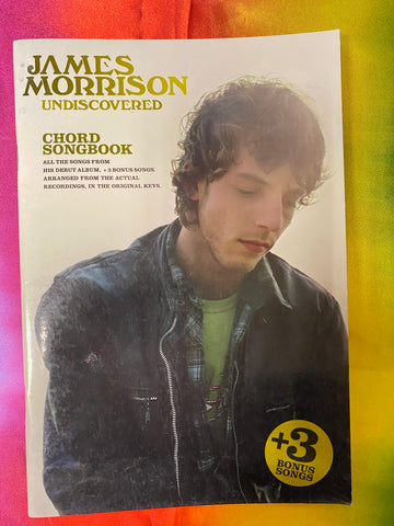James Morrison Undiscovered for guitar and vocals