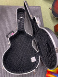 Kinsman Jumbo guitar case KGC8680 in black ABS