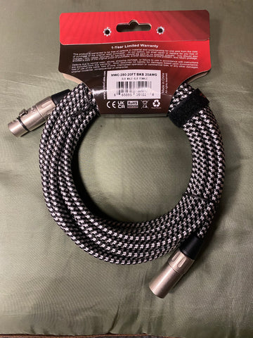 Kirlin microphone lead 20ft