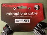 Kirlin microphone lead 20ft