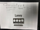 Laney LX120H guitar amplifier head 120W