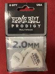 Ernie Ball Prodigy 2mm delrin guitar pick multipack