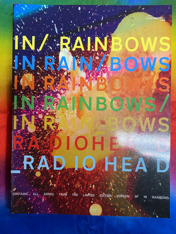 Radiohead - In Rainbows book guitar TAB edition
