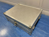 19" stucco aluminium flightcase by Traxs - Made in England