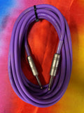 Guitar lead 6m by TGI in plum purple