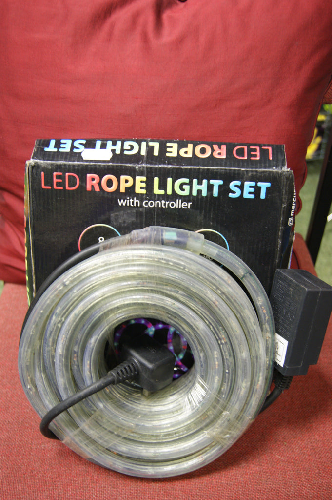 Red LED Ropelight set by Mercury 10m for indoor/outdoor use