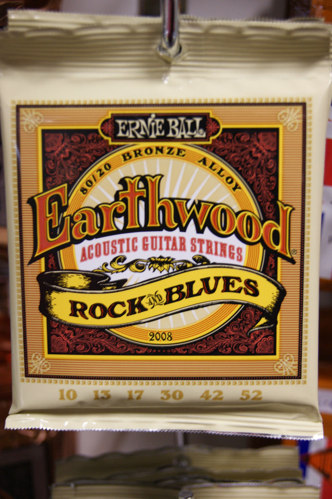 Ernie Ball 2008 Earthwood Rock'n'Blues 10-52 acoustic guitar strings
