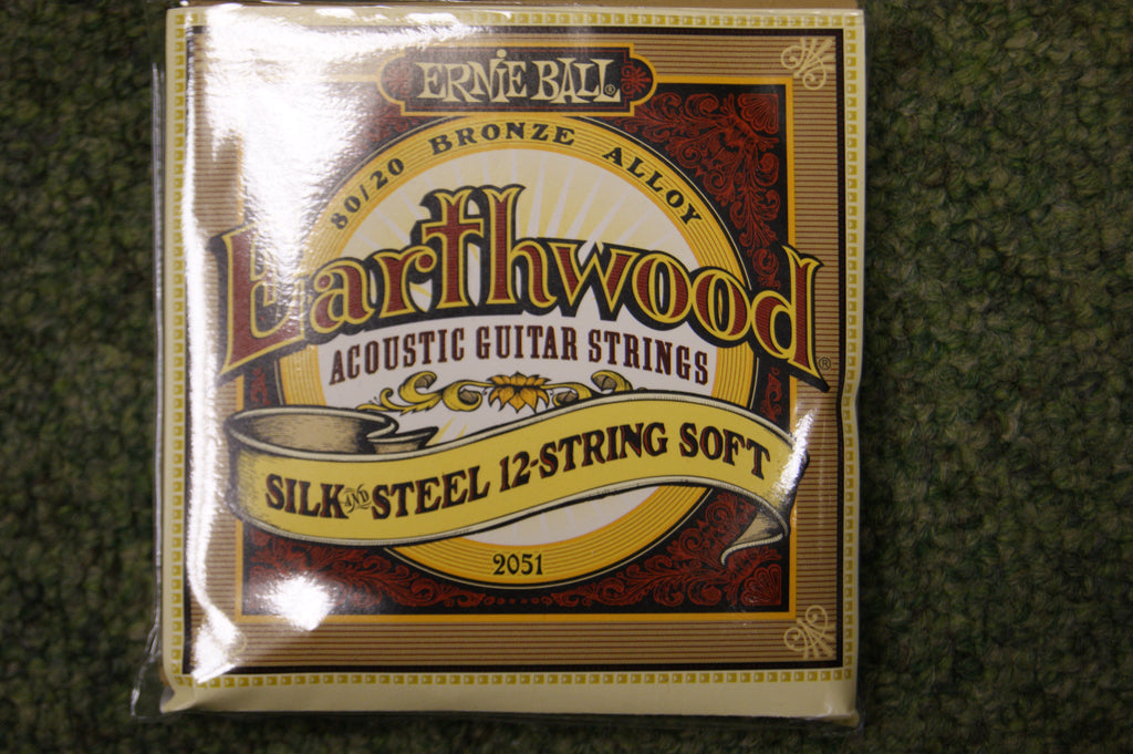 Ernie Ball 2051 Earthwood Silk and Steel 12 string soft strings