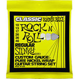 Ernie Ball 2251 classic rock'n'roll regular slinky pure nickel wrap electric guitar strings 10-46