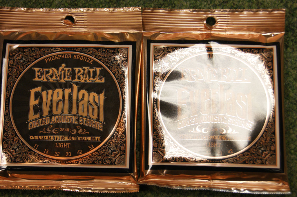 Ernie Ball 2548 Everlast coated light 11-52 acoustic guitar strings ( 3 PACKS)