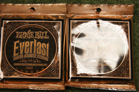 Ernie Ball 2548 Everlast light acoustic guitar strings 11-52 (2 PACKS)