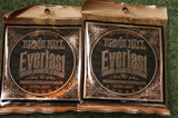 Ernie Ball 2550 Everlast extra light acoustic guitar strings 10-50 (2 PACKS)