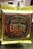 Ernie Ball 2554 Everlast medium 13-56 acoustic guitar strings (3 PACKS)
