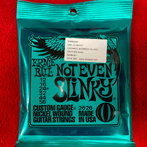 Ernie Ball 2626 Not Even Slinky 12-56 electric guitar strings