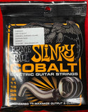 Ernie Ball 2722 Cobalt Hybrid Slinky electric guitar strings 9-46